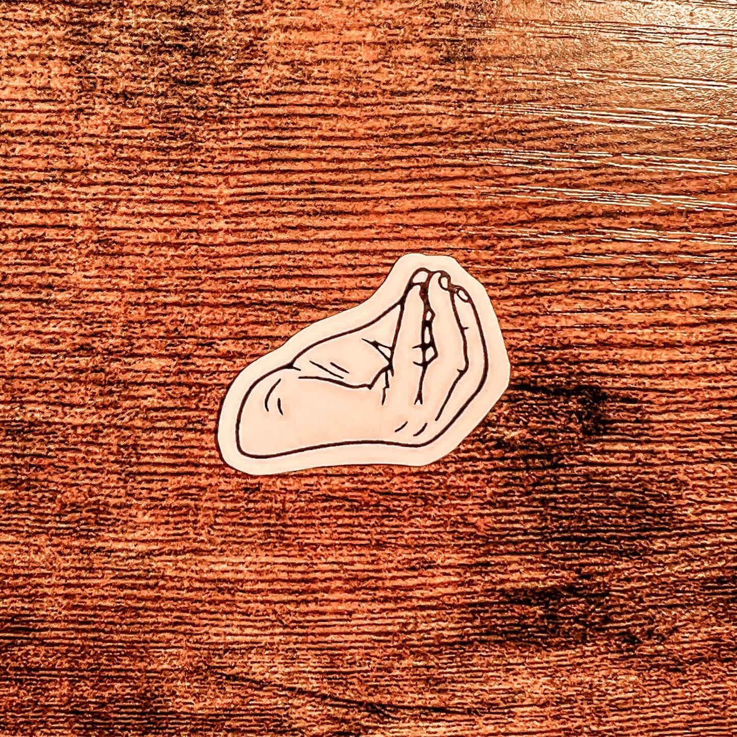 Italian Hand Gesture Sticker