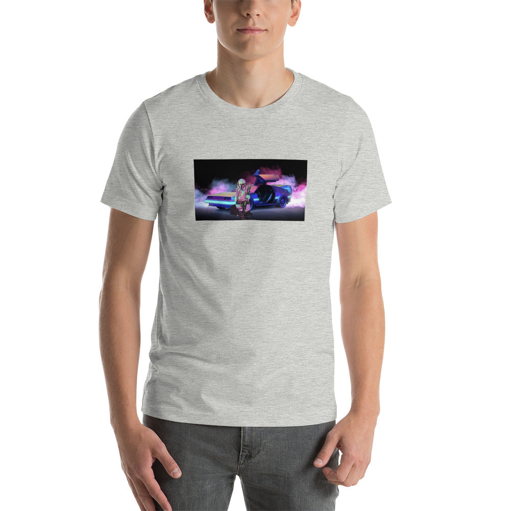 The Mandahoerian & The DeLorean Unisex T-Shirt