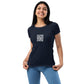 Break My Back Like A Glow Stick Daddy Fitted T-Shirt